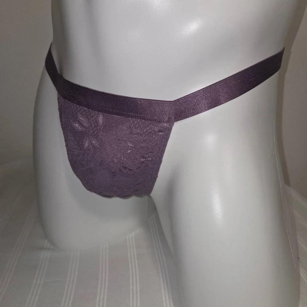 Cosabella Exclusive Italian Stretch Lace Thong Mid-Rise Men's Underwear
